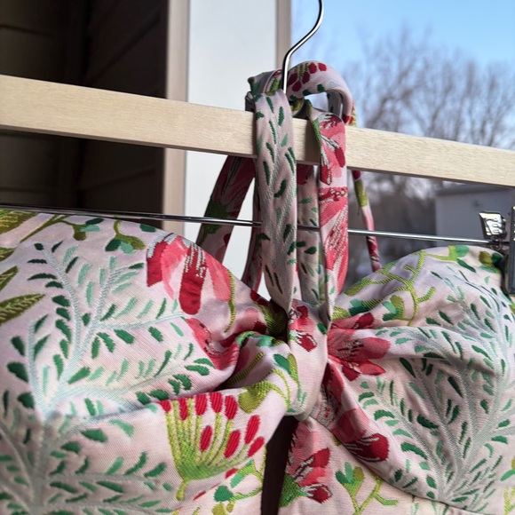 🆕🌸 Avec Les Filles Wild Daisy Floral Jacquard Sheath Dress Size 6 Cocktail Party - Picture 10 of 17